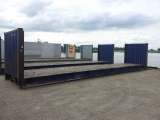 40ft flatrack fixed used / CSC qualified