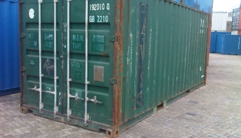 20ft dry standard used purely for storage / CSC not valid