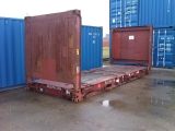 20ft flatrack collapsible used / CSC qualified