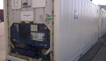 20ft standard reefer cooling/freezing used / CSC qualified